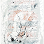 La libertad . Manuscrito sobre papel . Sanguina, carbonilla y yeso sobre papel Arches . 76 x 57 cm . 2012