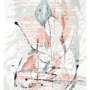 La muerte . Manuscrito sobre papel . Sanguina, carbonilla y yeso sobre papel Arches . 76 x 57 cm . 2012