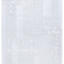 Homero, La Odisea, Invocación, Extracto del Canto I . Manuscrito sobre Tela . Tinta y geso sobre tela . 100 x 74 cm