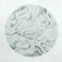 Raíces III . Punta de plata, gouache y yeso sobre papel . 27 x 27 cm . 2003